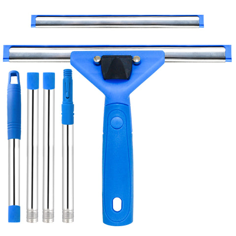 ITTAHO Swivel Window Squeegee Cleaning Tool, 58 Long Handle with Rotating  Head-10