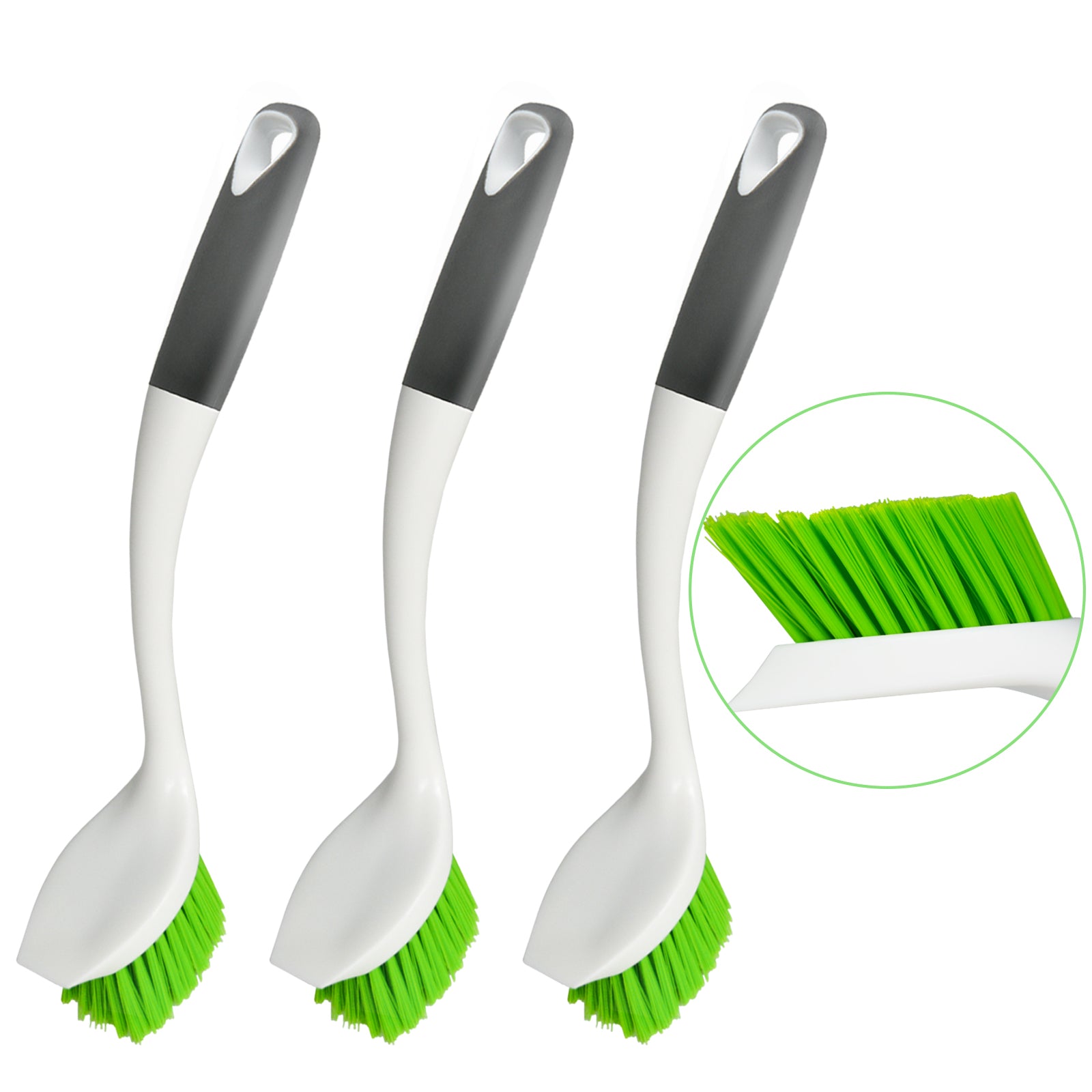 Dish Brush Replacement Head, Brushes Cleaning Dishes